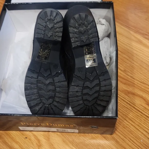 ☀️ Pierre Dumas Skye-3 Black booties. Size 7 - Picture 3 of 5